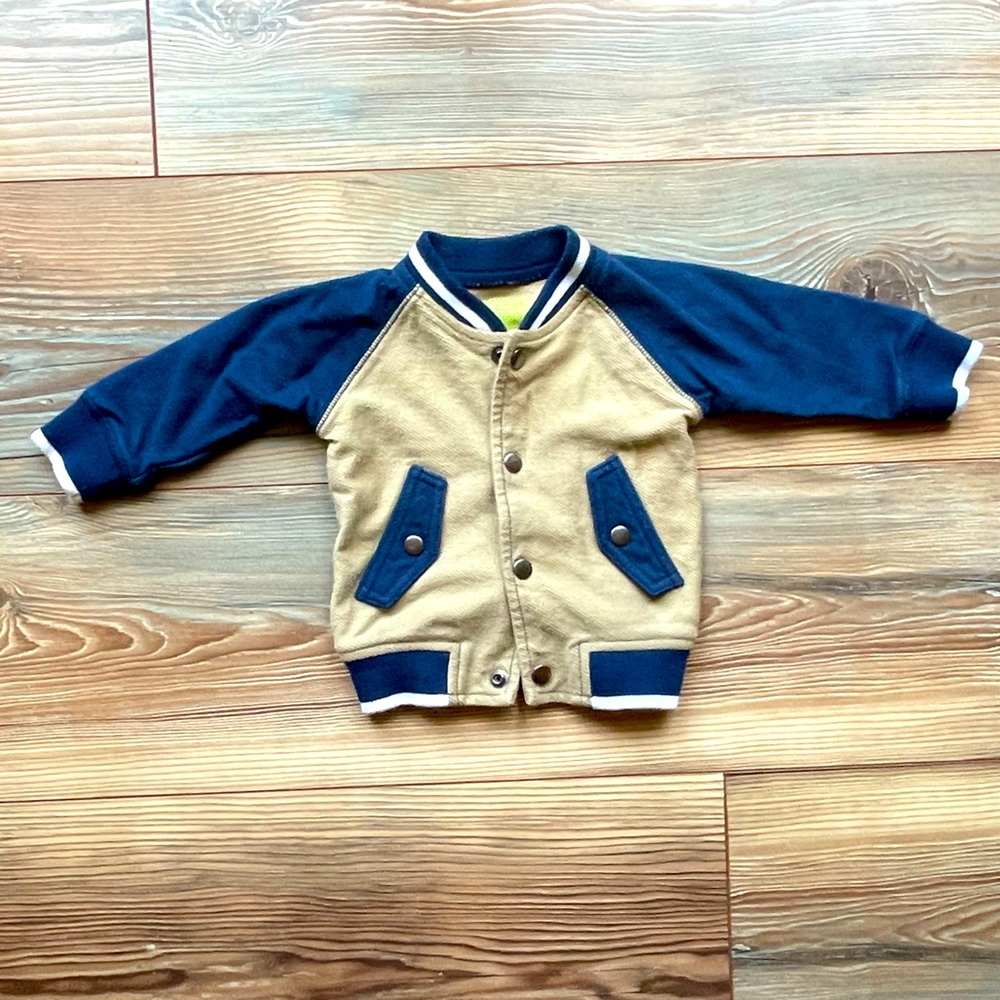 Kapital K Baby Baseball Letterman-Style Jacket (3-6m)